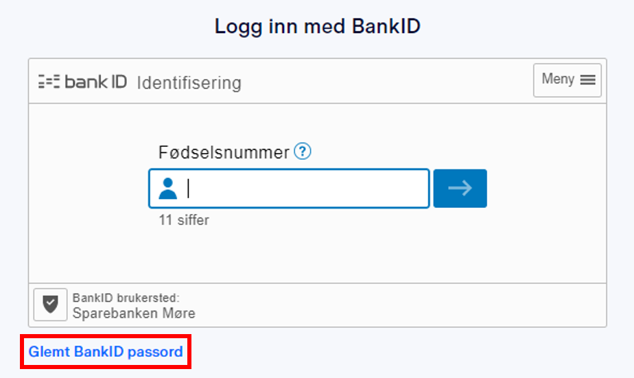 Hjelp Til Innlogging Med BankID - Sparebanken Møre